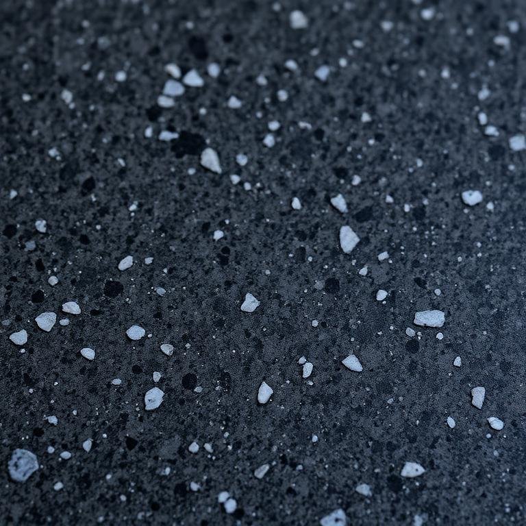Leathered Egyptian granite finish — close-up surface texture