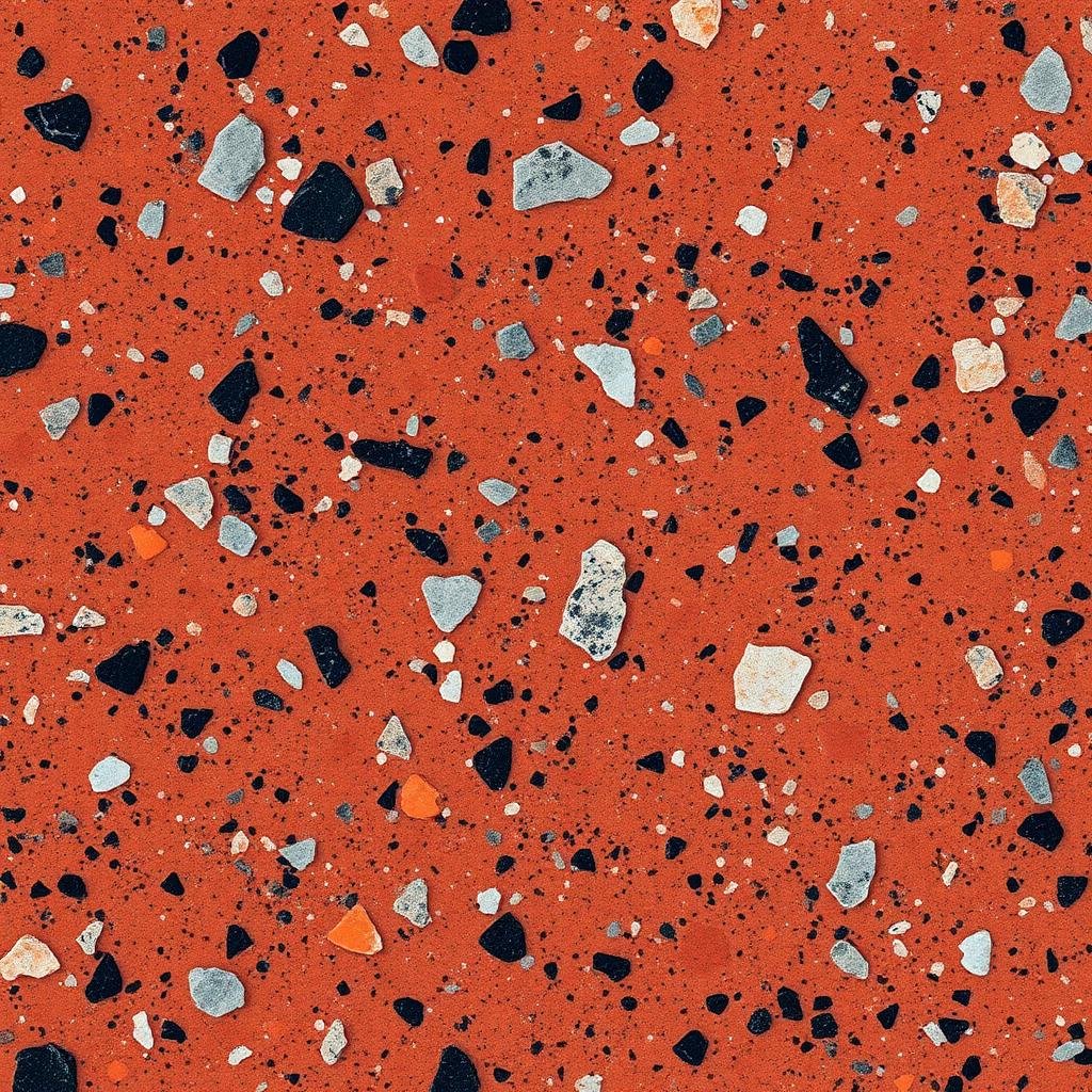 Red Forsan Granite slab — polished Egyptian red granite surface